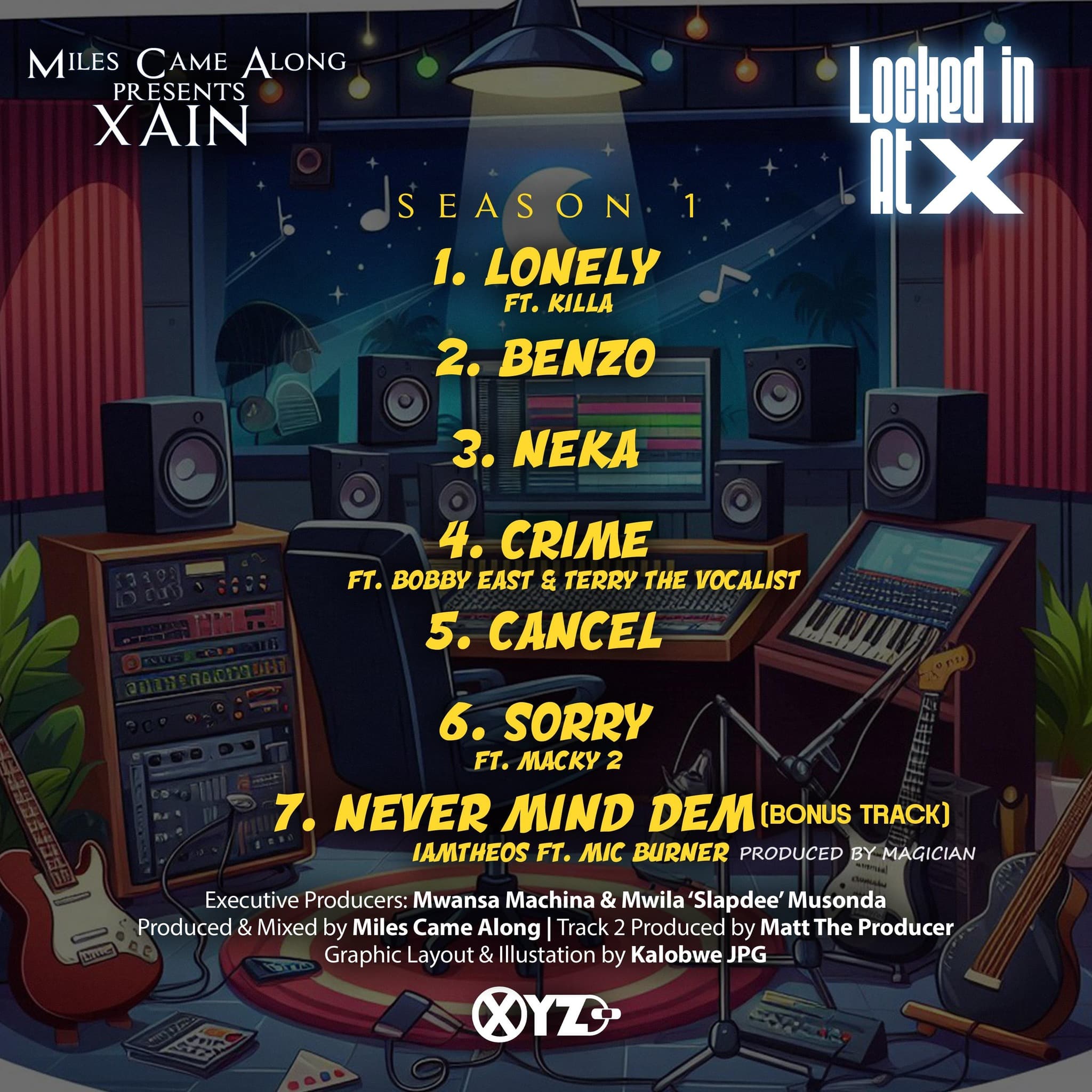 Miles Came Along, Xain & Iamtheos ft Mic Burner – Never Mind Dem Mp3 Download